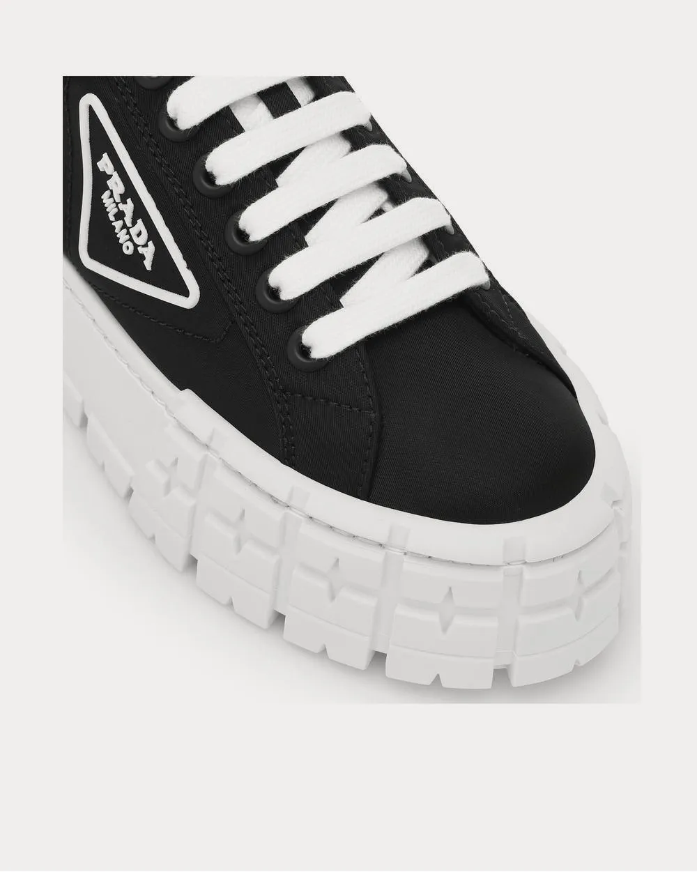 Wheel canvas platform Nero  Low Top Sneakers