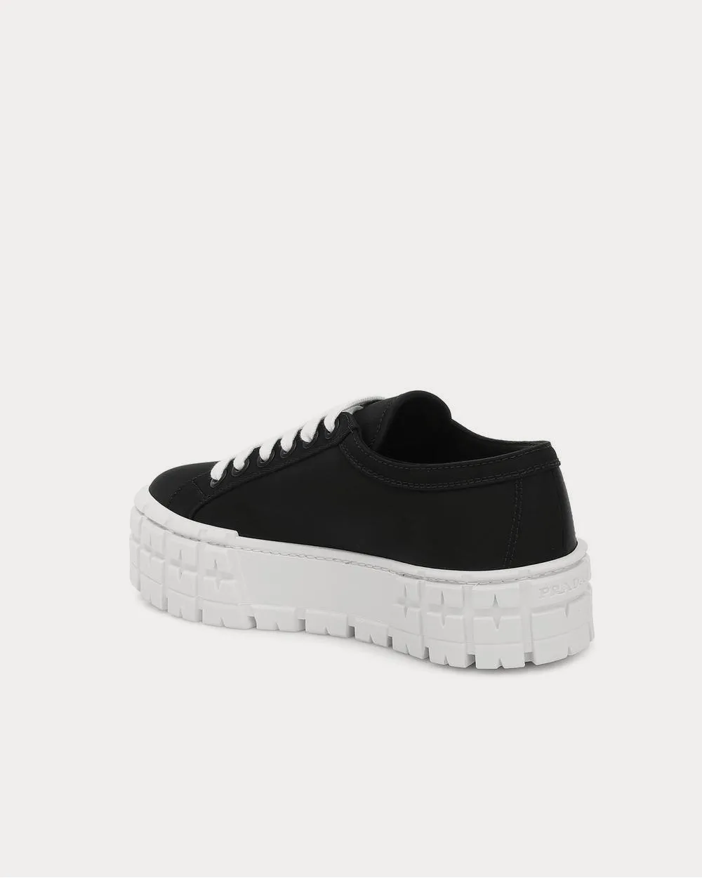 Wheel canvas platform Nero  Low Top Sneakers