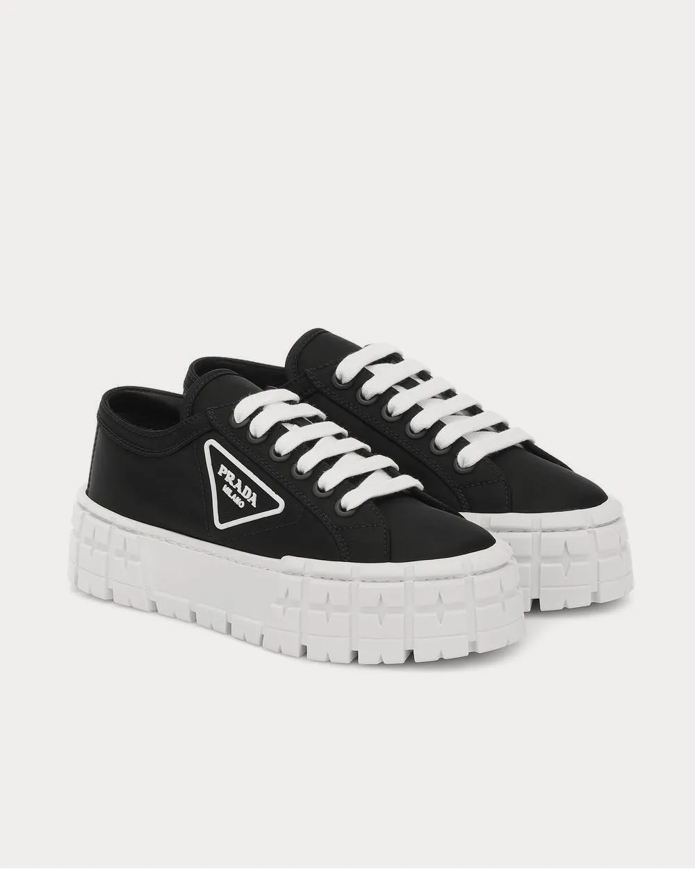 Wheel canvas platform Nero  Low Top Sneakers