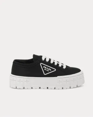 Wheel canvas platform Nero  Low Top Sneakers