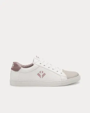 Winton White / Rose Pink Low Top Sneakers