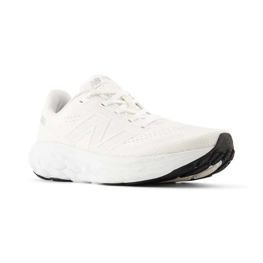 Women's Fresh Foam X 880v14 Running Shoes - White/Silver Metallic - Narrow (2A)