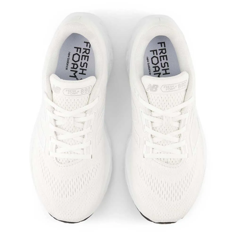 Women's Fresh Foam X 880v14 Running Shoes - White/Silver Metallic - Narrow (2A)