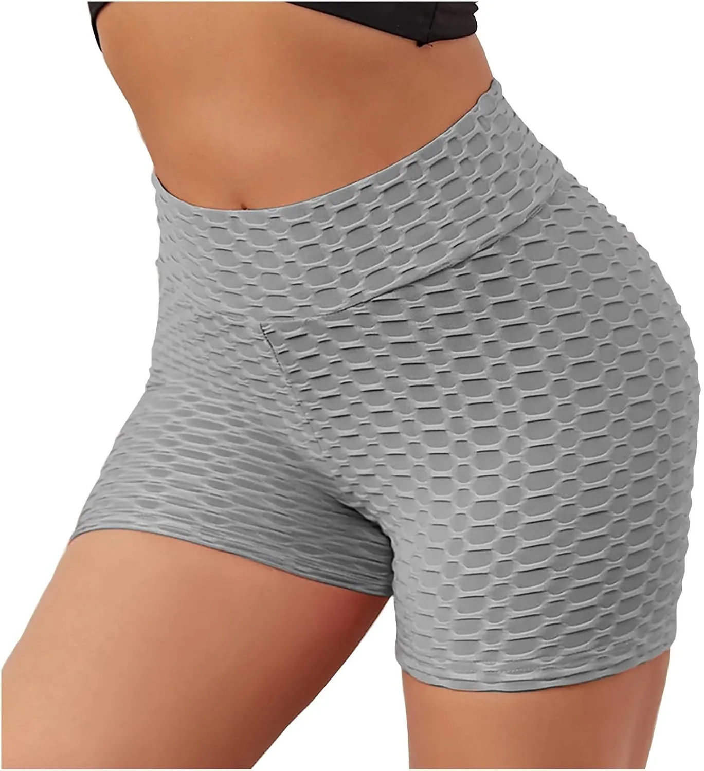 Women's Naked Feeling Biker Shorts Women Athletic Active Yoga Short Shorts Booty Shorts Mini Seamless Scrunch Short