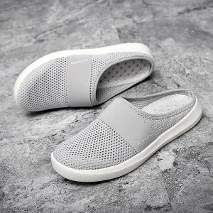 xiangtuibao  Women's Garden Clogs Shoes Casual Mesh Slip-On Mules Sneaker Comfort Breathable Walking Shoes Anti-Skid Lightweight Slippers